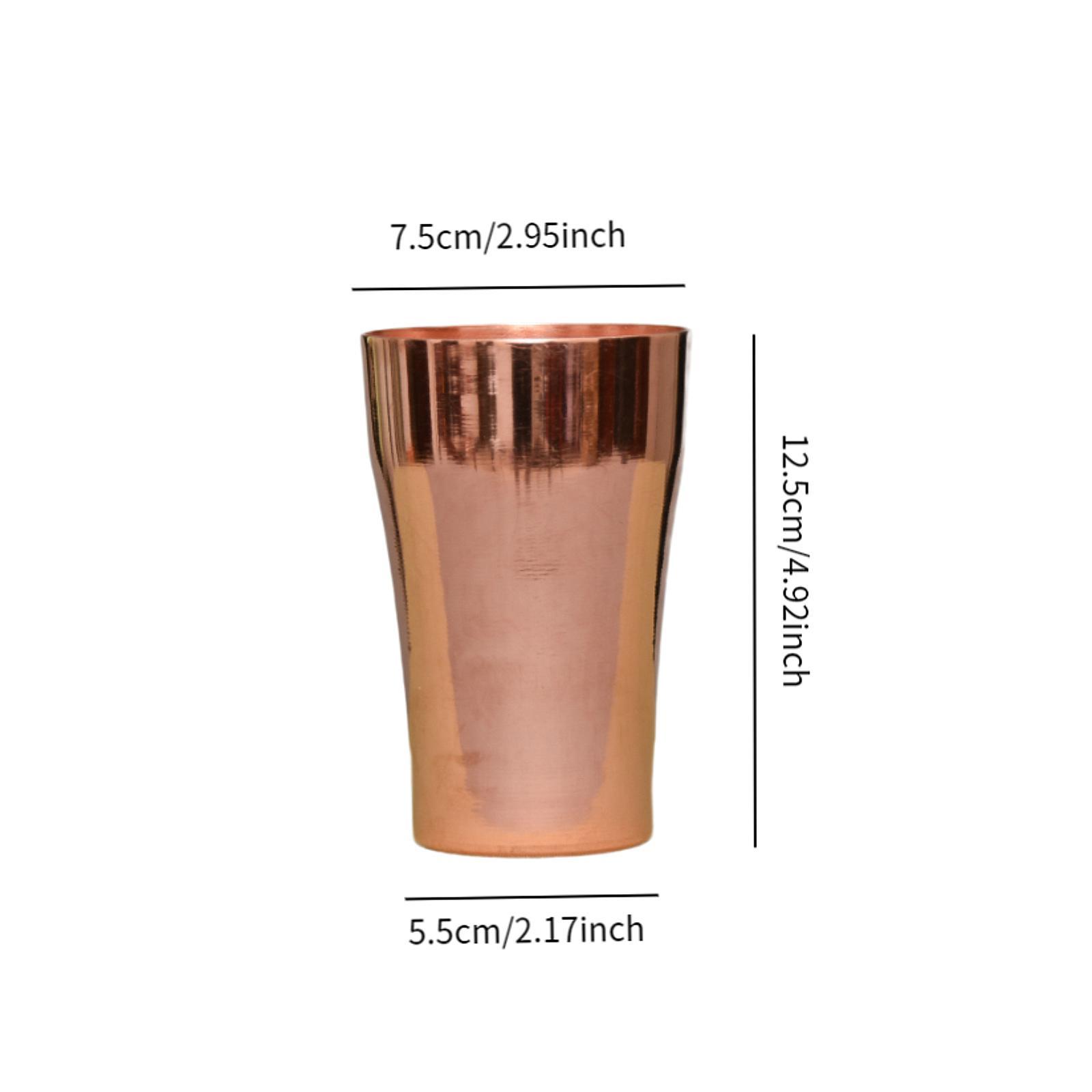 Mule Copper Mug - 純銅カップ 400ml 手作り厚銅マグカップ ドリンクウェア コーヒー ティー