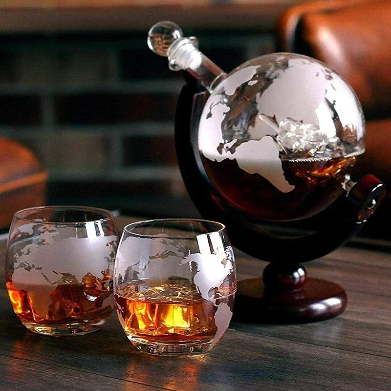 クリエイティブ グローブ デカンタ セット 鉛フリー カラフ - Decanter Globe Set のレビューと価格