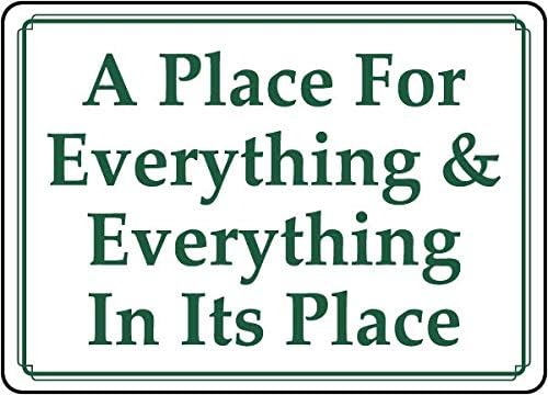 ヴィンテージメタルサイン「A Place For Every - Home Bar And Coffee のレビューと価格