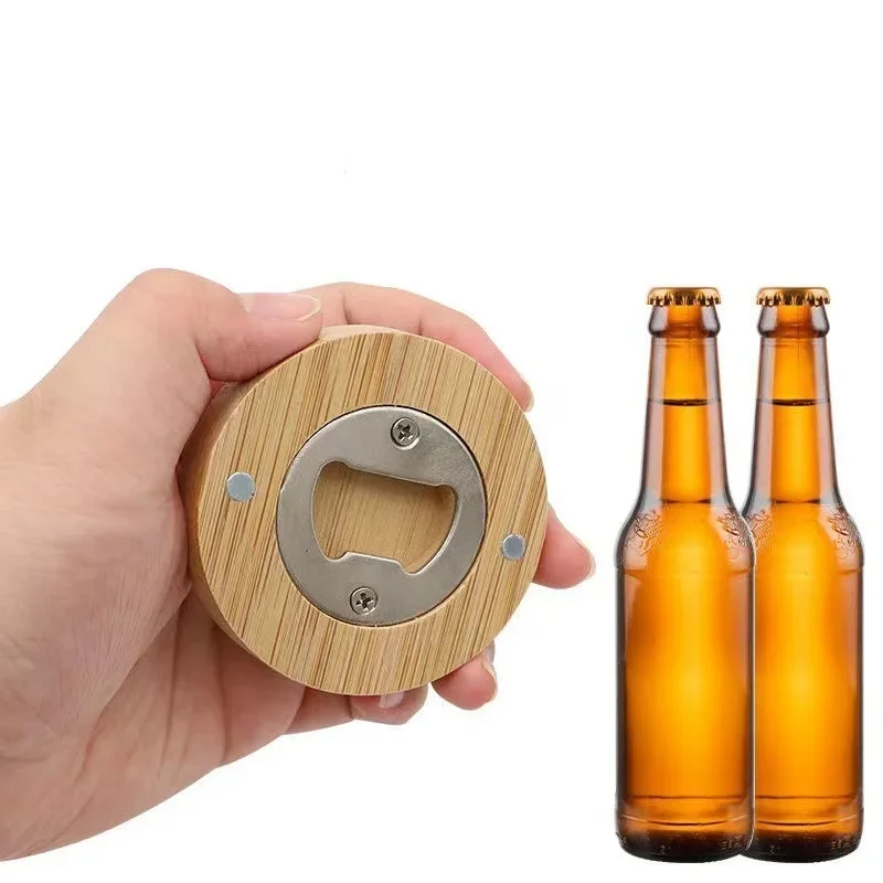ポータブル竹栓抜き,丸型ビールガジェット,冷蔵庫バー,飲料ツ - Home Bar And Fridge のレビューと価格