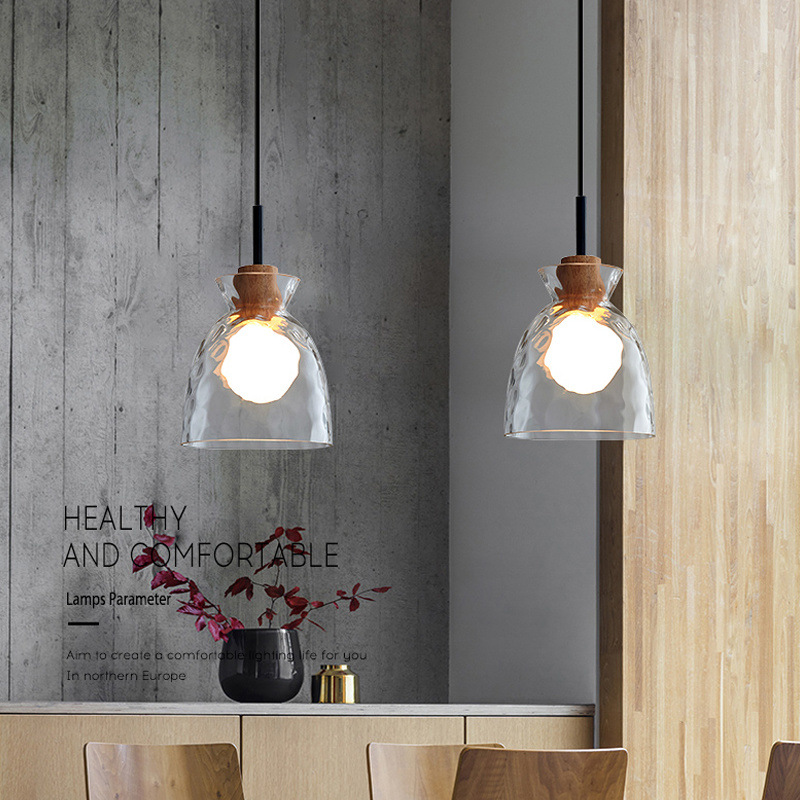 侘び寂びスタイルレストランペンダントライトモダンレトロガラス - Home Bar And Counter のレビューと価格