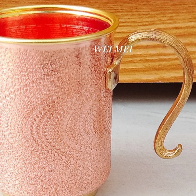 手作りヴィンテージ純銅製ミニコーヒーマグ、厚底モスクワウォー - Mule Copper Mug のレビューと価格
