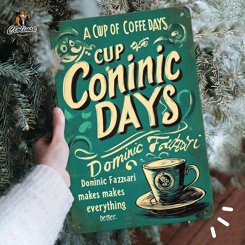ヴィンテージ風「A Cup of Coffee Days」メ - Home Bar And Coffee のレビューと価格